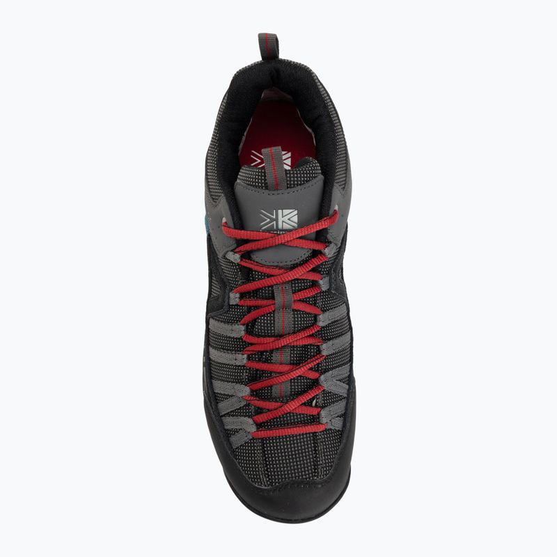 Pánske trekingové topánky Karrimor Spike Low black/red 5