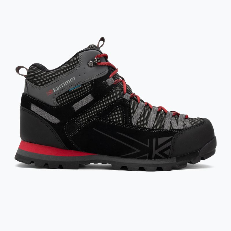 Pánske trekové topánky Karrimor Spike Mid 3 black/red 2