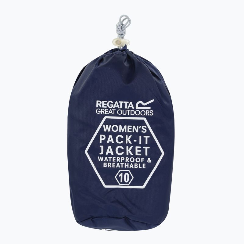 Dámska nepremokavá bunda REGATTA Pack-It III midnight 12
