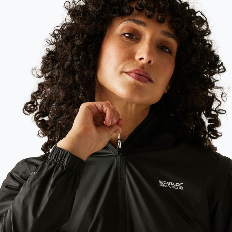 Dámska nepremokavá bunda REGATTA Pack-It III black 4