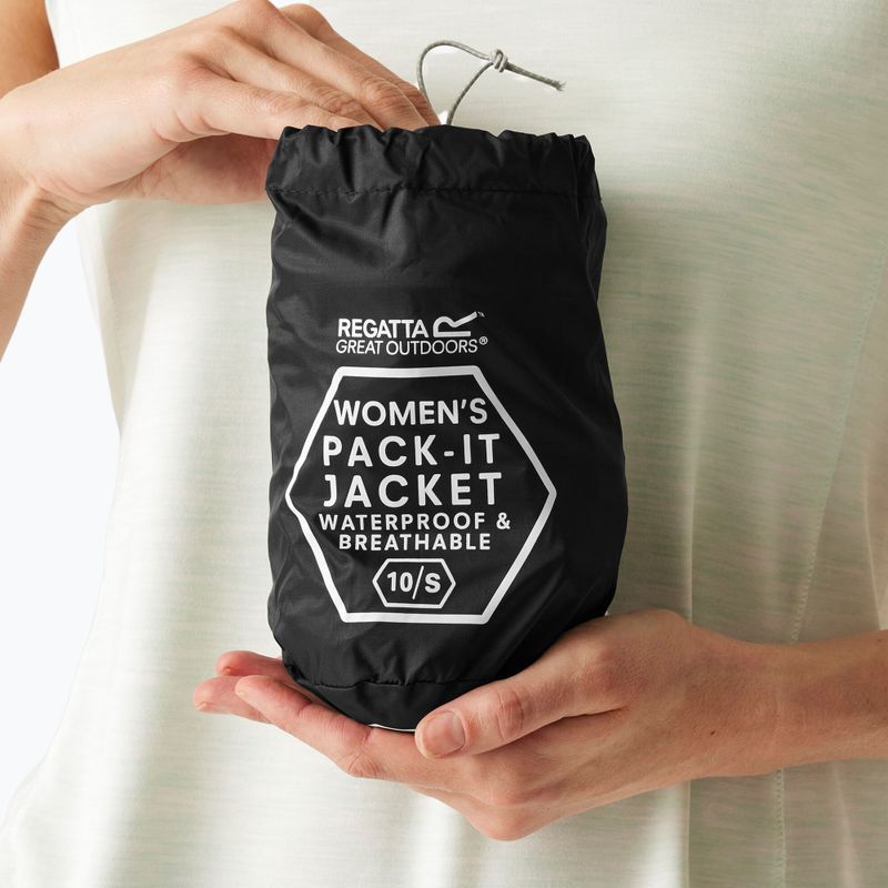 Dámska nepremokavá bunda REGATTA Pack-It III black 6