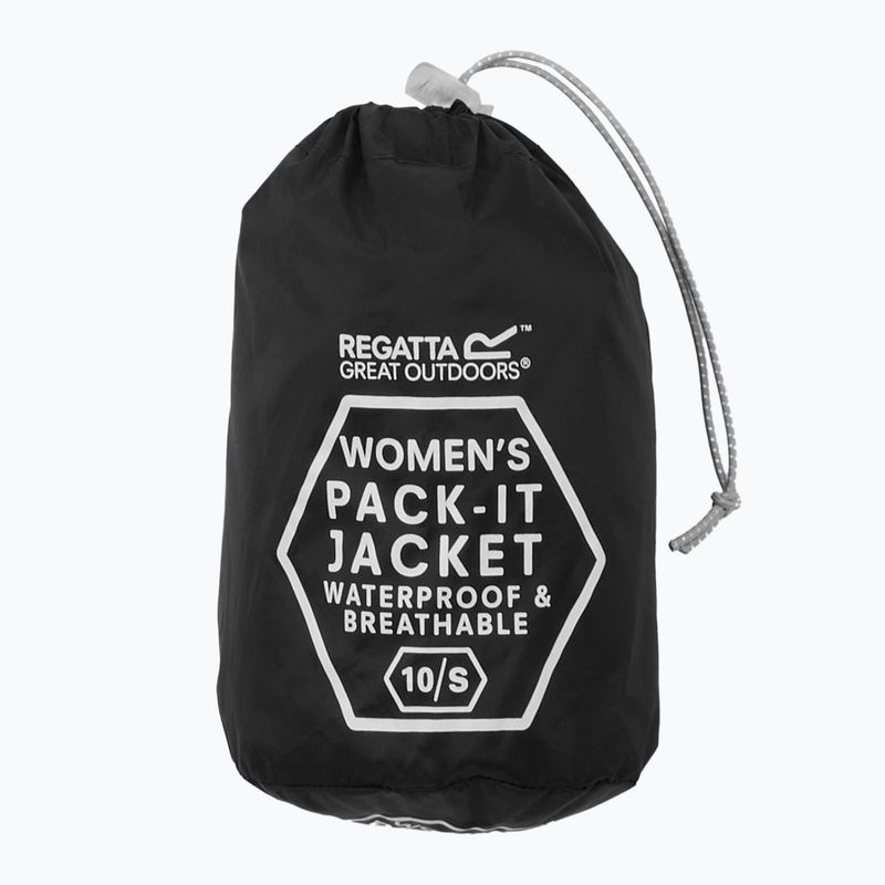 Dámska nepremokavá bunda REGATTA Pack-It III black 12