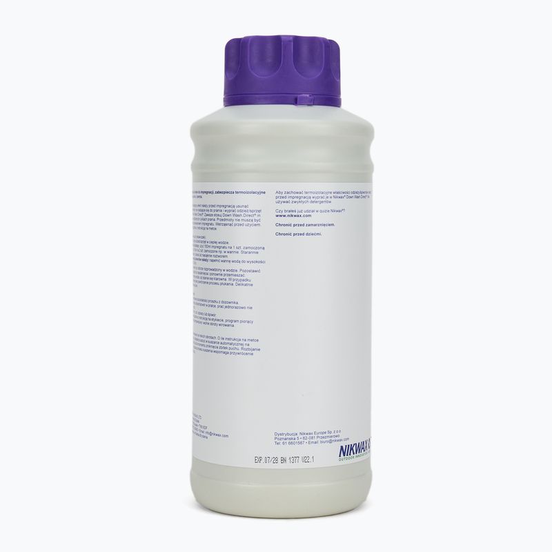 Nikwax Down Proof 1000 ml na oblečenie a vybavenie plnené páperím 2