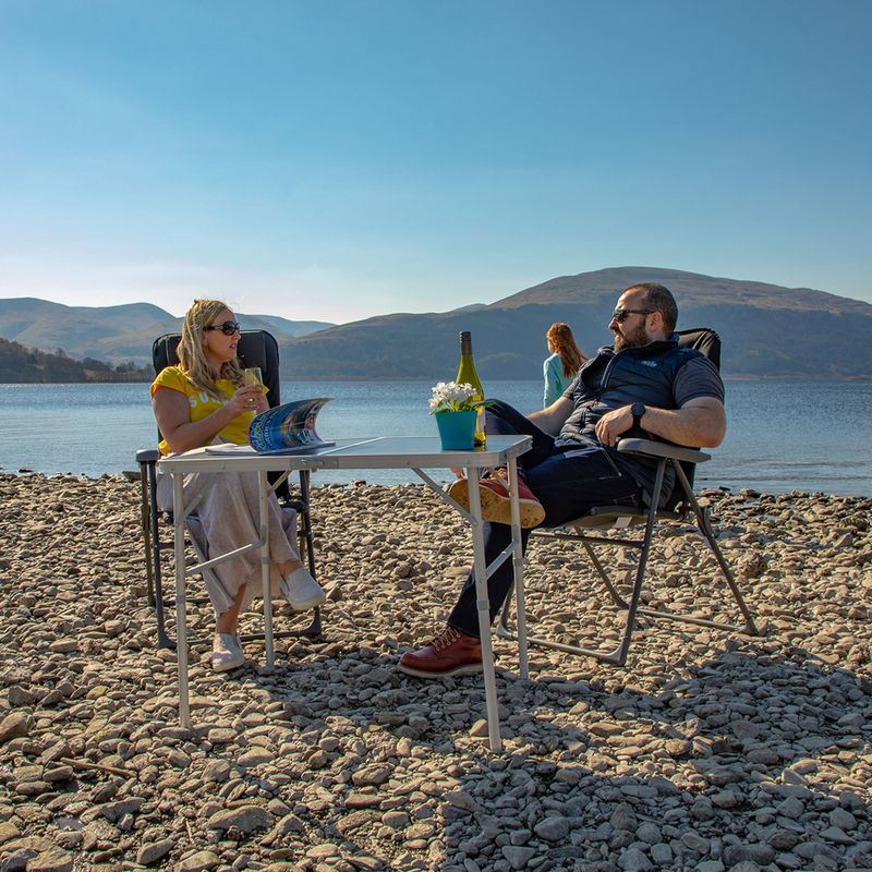 Turistický stôl Vango Granite Duo 90 sivý 3