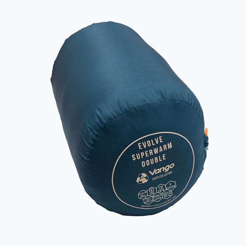 Spací vak Vango Evolve Superwarm Double modrý SBREVOLVEM23S68 10