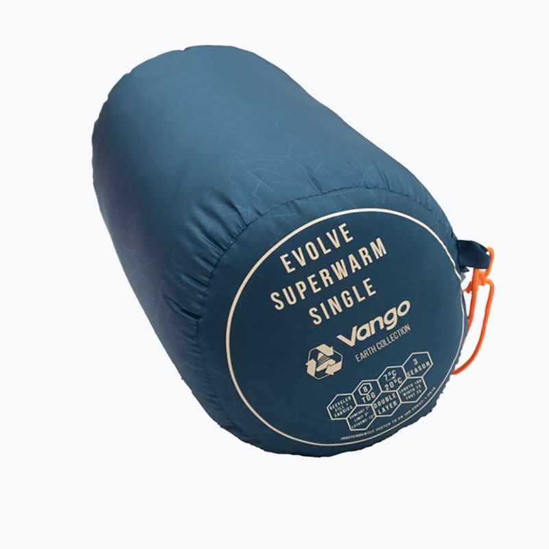 Vango Evolve Superwarm Single spací vak modrý SBREVOLVEM23TJ8 11