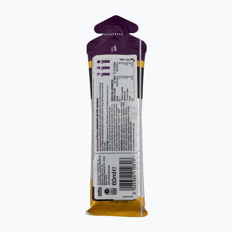 SiS GO Izotonický gél 60ml čierne ríbezle SIS131044 2