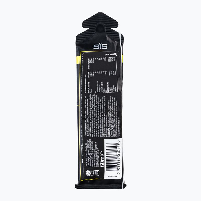 SiS Beta Fuel Energy Gel + nootropiká Jablko SIS131391 2