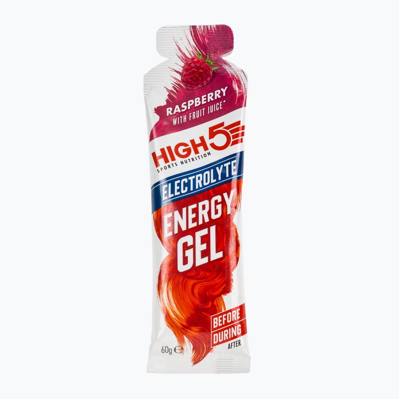 Energetický gél HIGH5 Energy Electrolyte 5 x 60 g raspberry