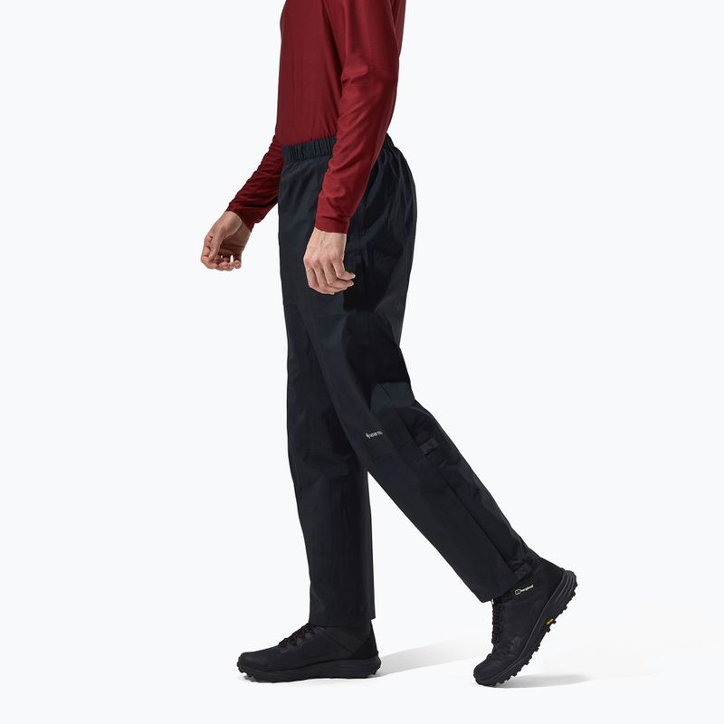 Pánske nohavice do dažďa Berghaus Paclite black 3