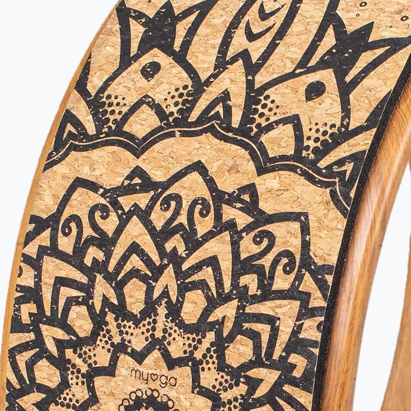 Joga kruh Myga Brown mandala 3