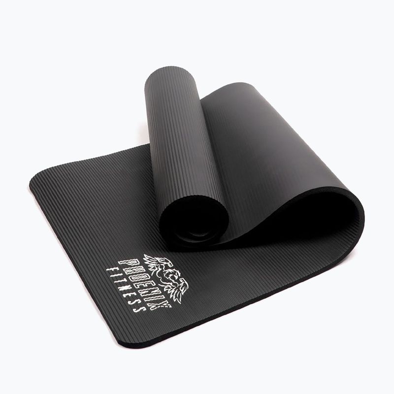 Podložka na jogu Phoenix Fitness black 3
