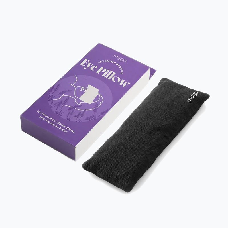 Vankúš Myga Lavender Eye Pillow black 9