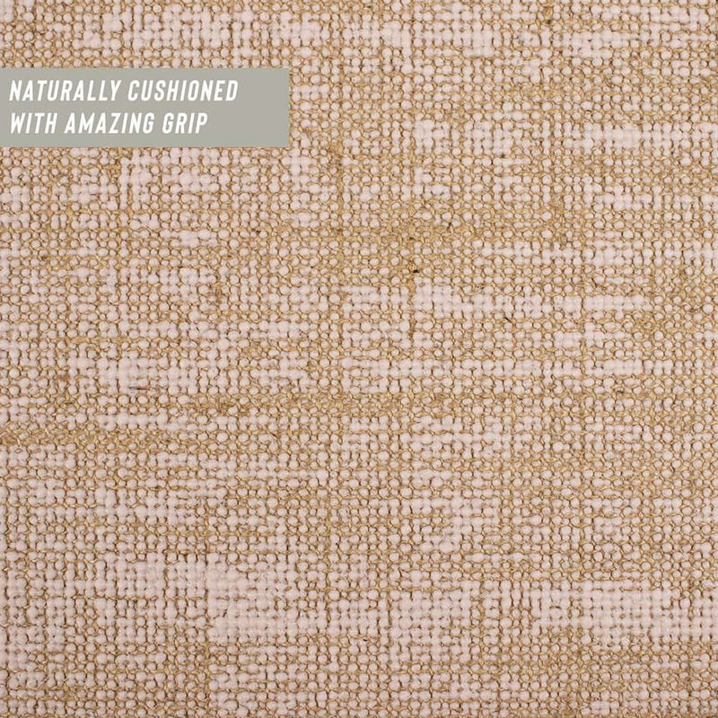 Podložka na jogu Myga Jute 5 mm beige 7