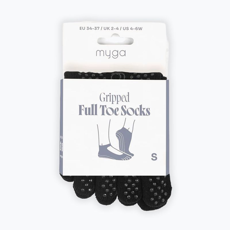 Ponožky Myga Toe black 4