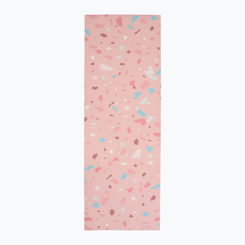 Súprava na jogu Myga Terrazzo Yoga Set mat + block + strap purple 2