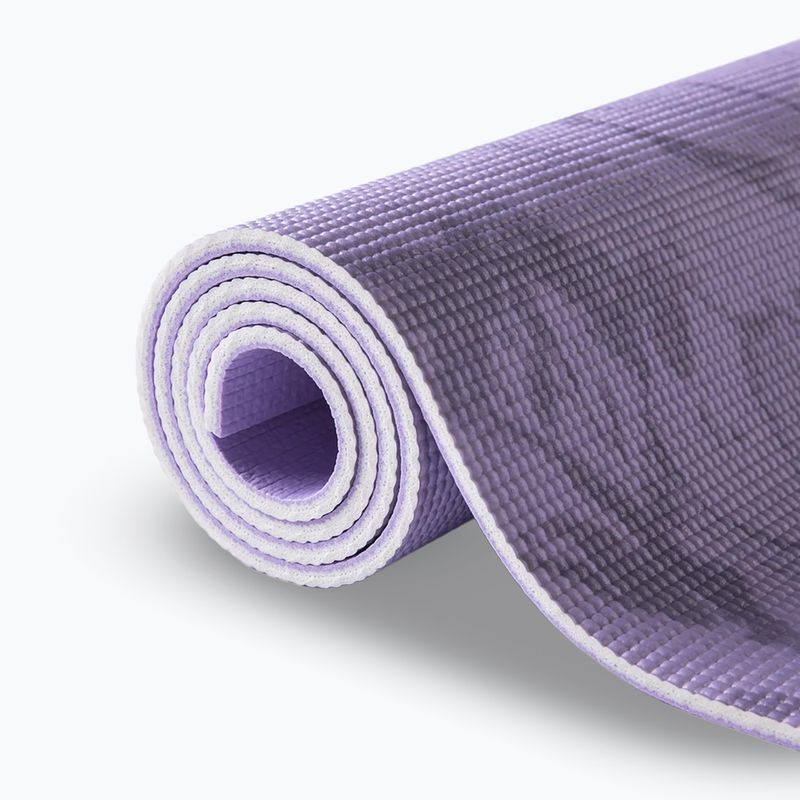 Súprava na jogu Myga Chakra Yoga Set mat + block + purple strap 6
