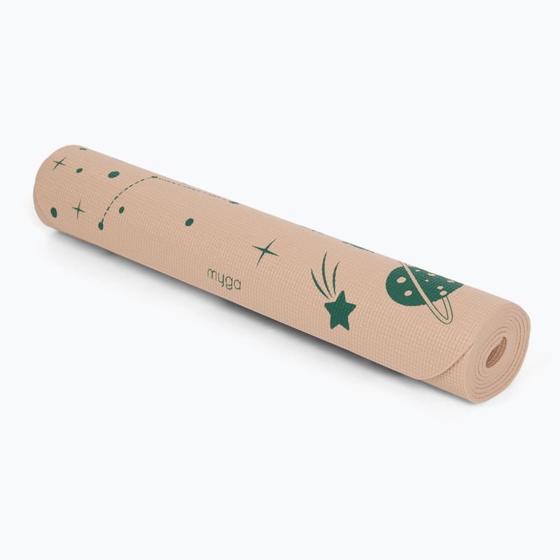 Podložka na jogu Myga Dino 3 mm beige 6