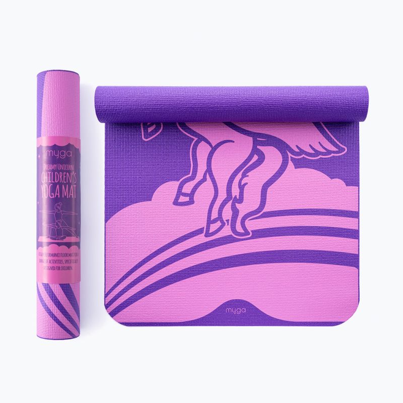 Jógová podložka Myga Unicorn 3 mm purple 2