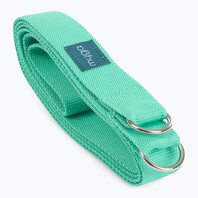 Súprava na jogu Myga Spirit Yoga Set mat + block + turquoise strap 7
