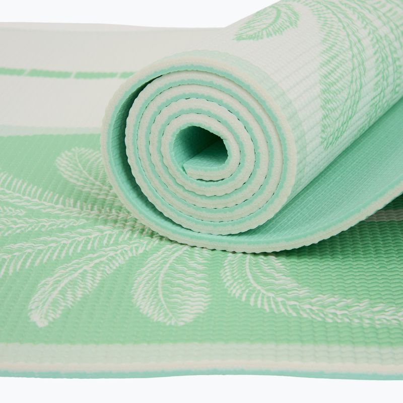 Súprava na jogu Myga Sage Palm Yoga Set mat + block + green strap 10