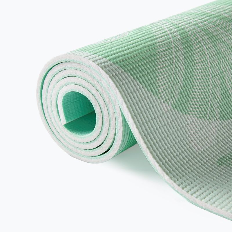 Súprava na jogu Myga Sage Palm Yoga Set mat + block + green strap 16