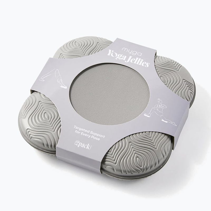 Gélová podložka na jogu Myga 2 pcs. grey 5