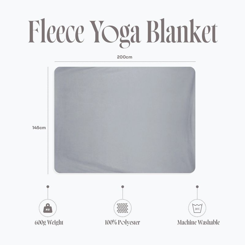 Deka na jogu Myga Fleece stone 9