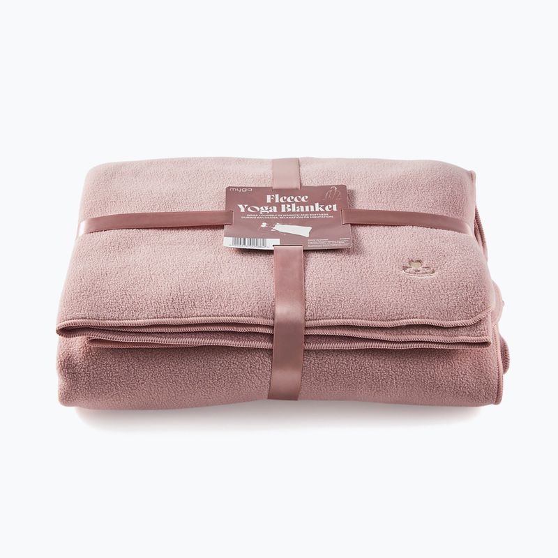 Deka na jogu Myga Fleece blush 2