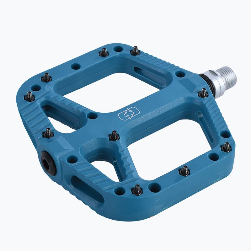 Cyklistické pedále OXC Loam 20 Flat blue