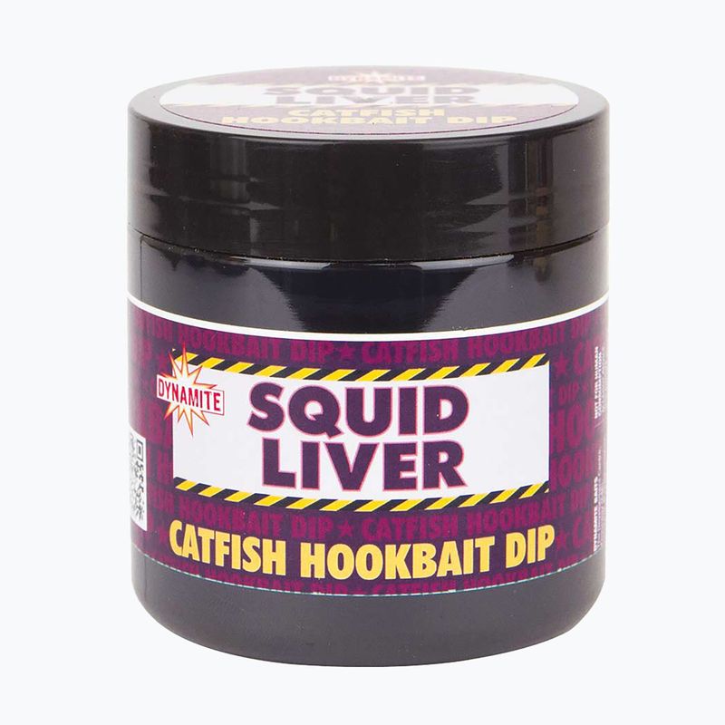 Návnada Dynamite Baits Squid Liver Bait Dip 275ml hnedá ADY040880
