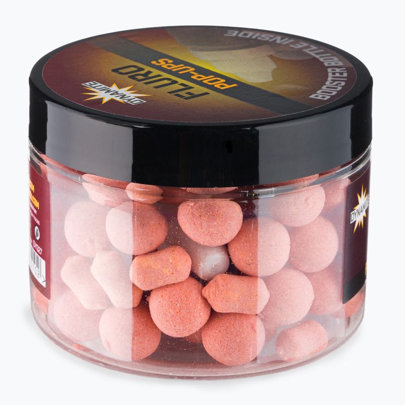 Dynamite Baits Red-Amo Fluoro Pop-Ups ružové plávajúce kaprové boilies 2