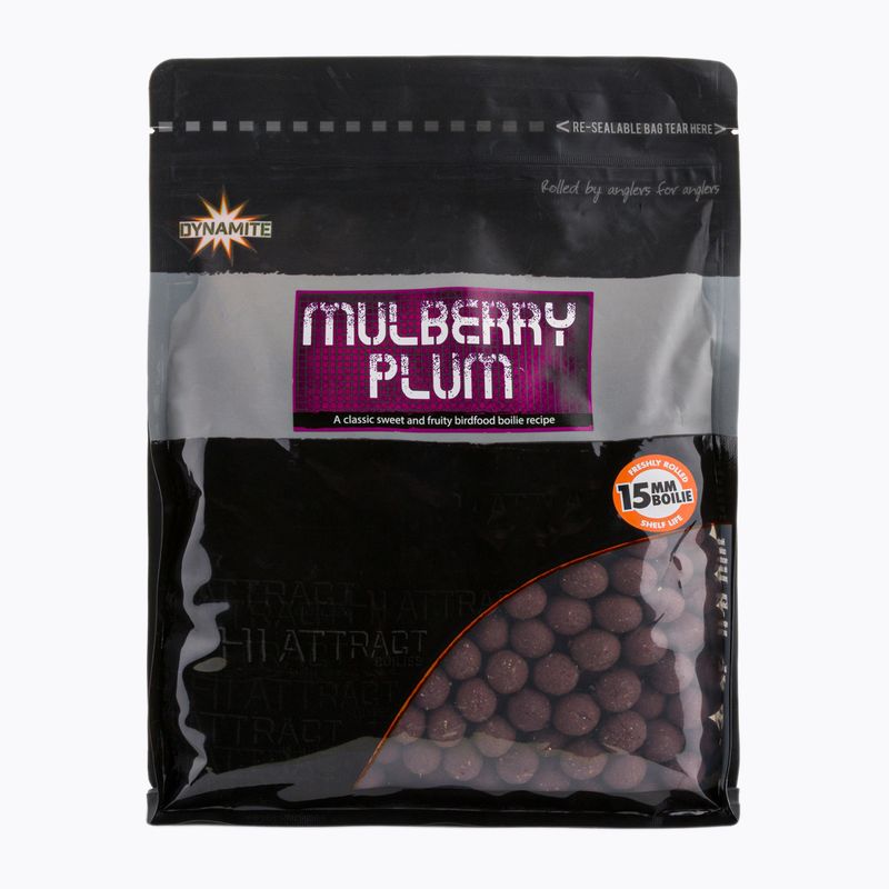 Dynamite Baits Mulberry Plum purple kaprové boilies ADY041010