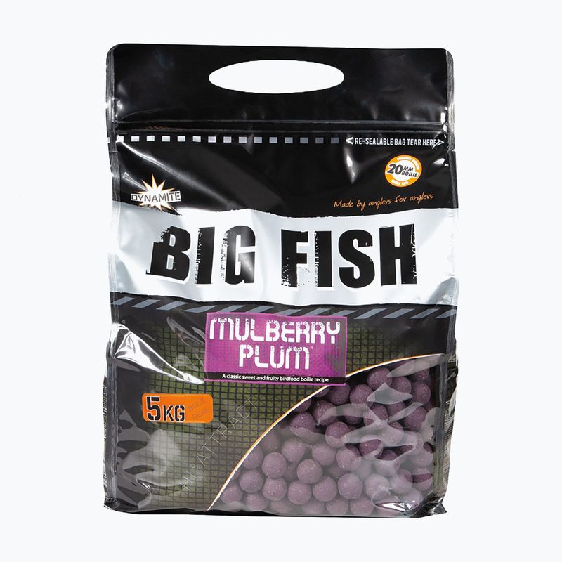 Dynamite Baits Mulberry Plum purple kaprové boilies ADY041537