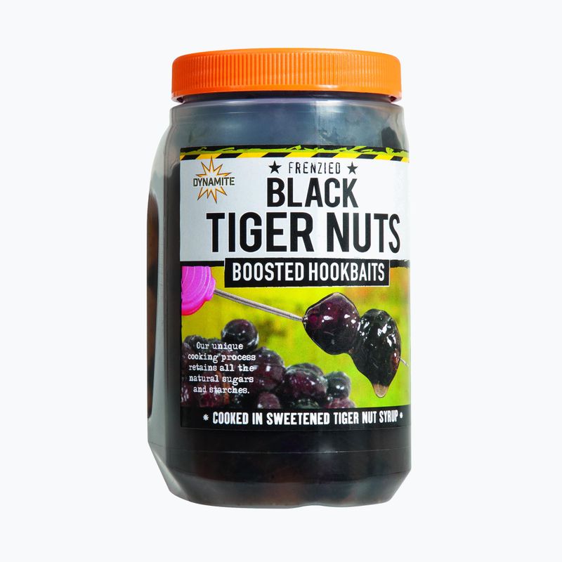 Návnada Dynamite Baits Frenzied Black Tiger Nuts 500 ml