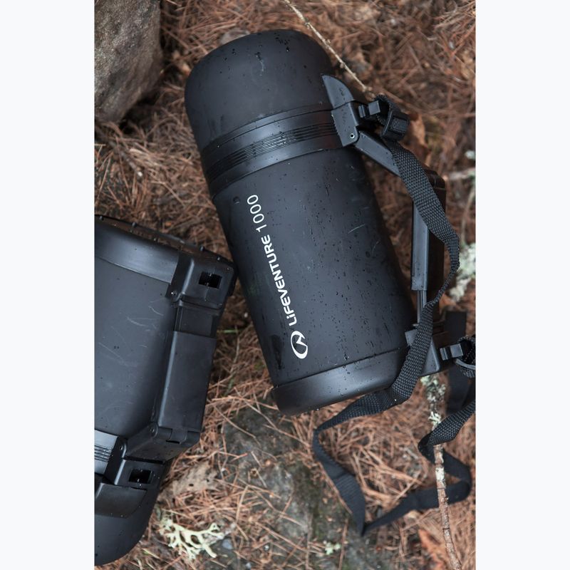 Vákuová banka Lifeventure TiV Widemouth 1000 ml tmavo šedá 6