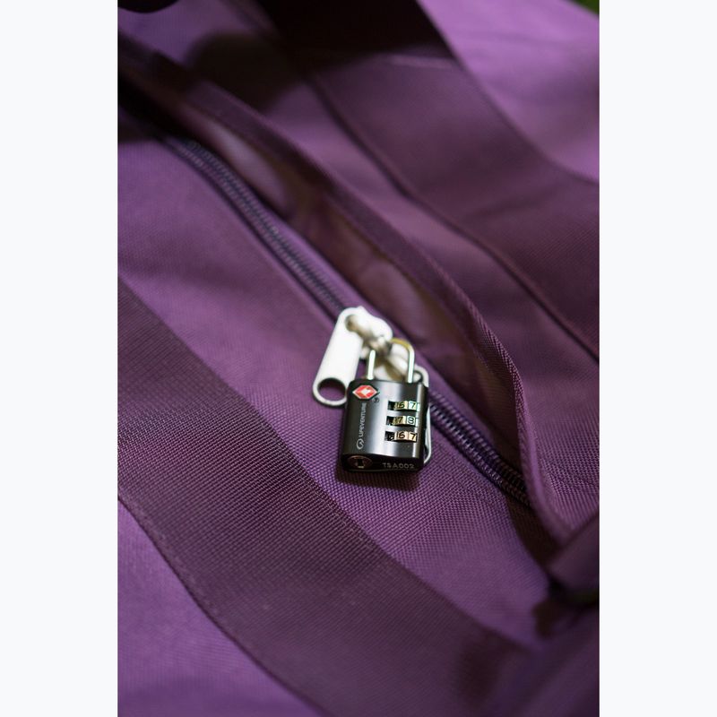 Visiaci zámok Lifeventure TSA Combi Lock čierny 5