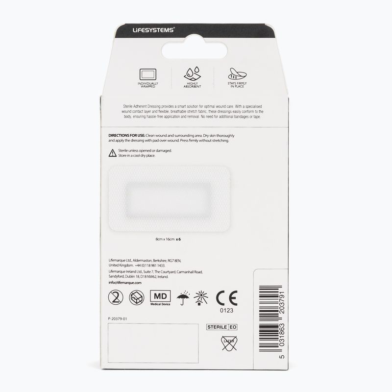 Obväzy Lifesystems Low Adherent Dressing 4 pcs. 2