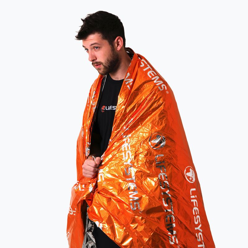 Tepelná deka Lifesystems Thermal Blanket oranžová LM4212 5
