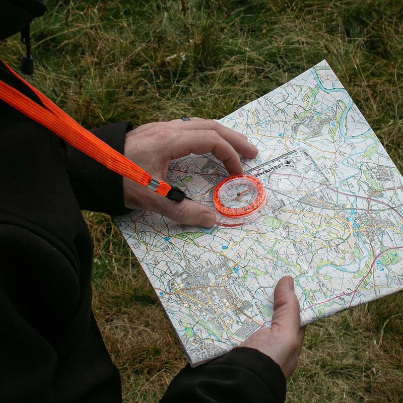 Lifesystems Kompas oranžový 8