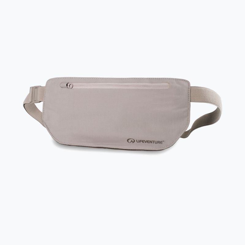 Lifeventure Mini peňaženka na telo RFID Waist beige LM7124