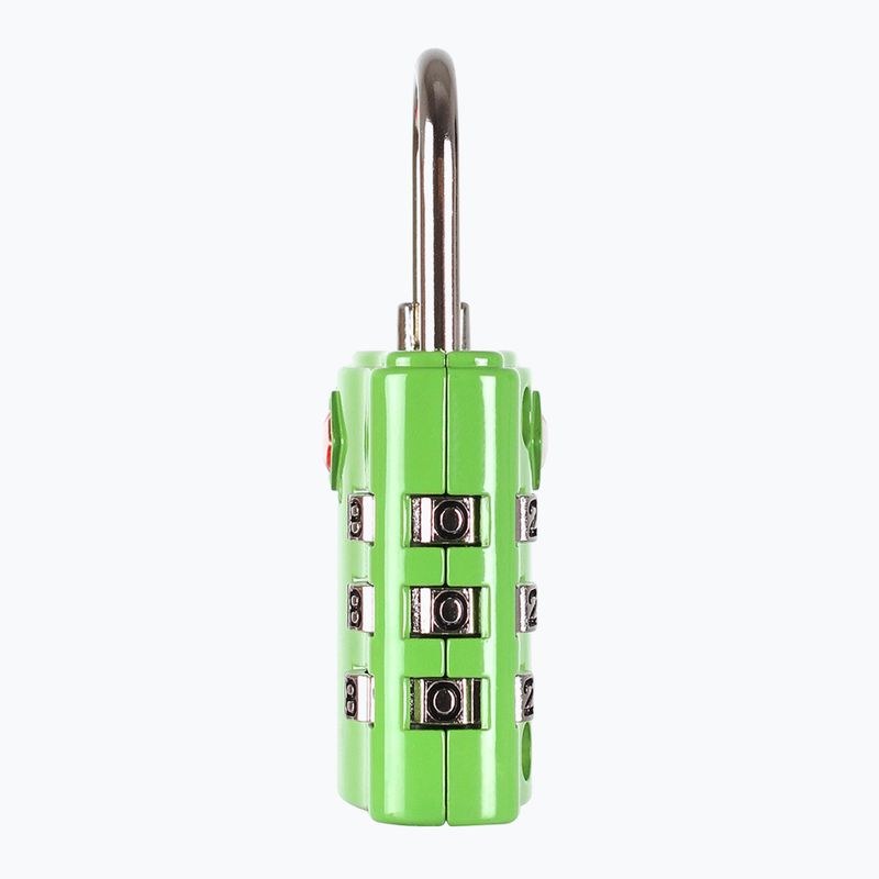 Visiaci zámok Lifeventure TSA Combi Lock zelený 2