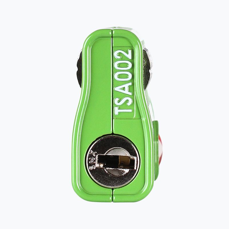 Visiaci zámok Lifeventure TSA Combi Lock zelený 4