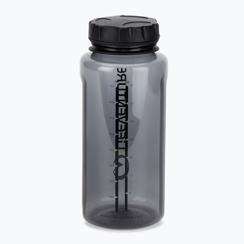 Lifeventure Tritan Flask 1000 ml cestovná fľaša grafitová 2