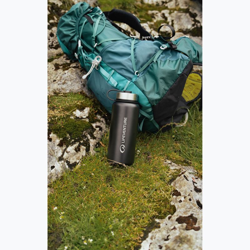 Lifeventure Termofľaša z nehrdzavejúcej ocele 1000 ml čierna 3