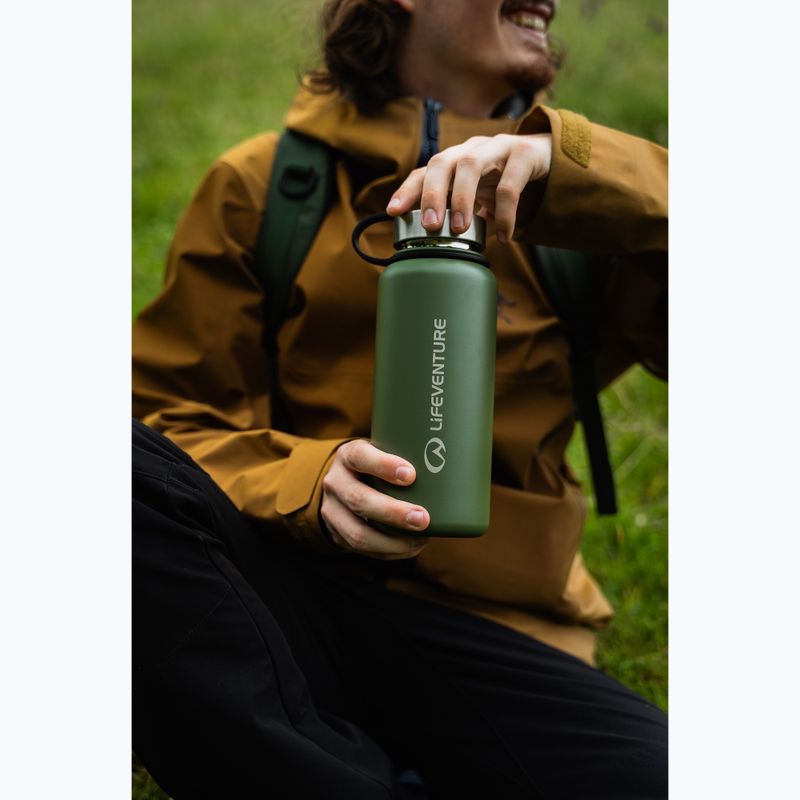 Lifeventure Termofľaša z nehrdzavejúcej ocele 1000 ml khaki 4