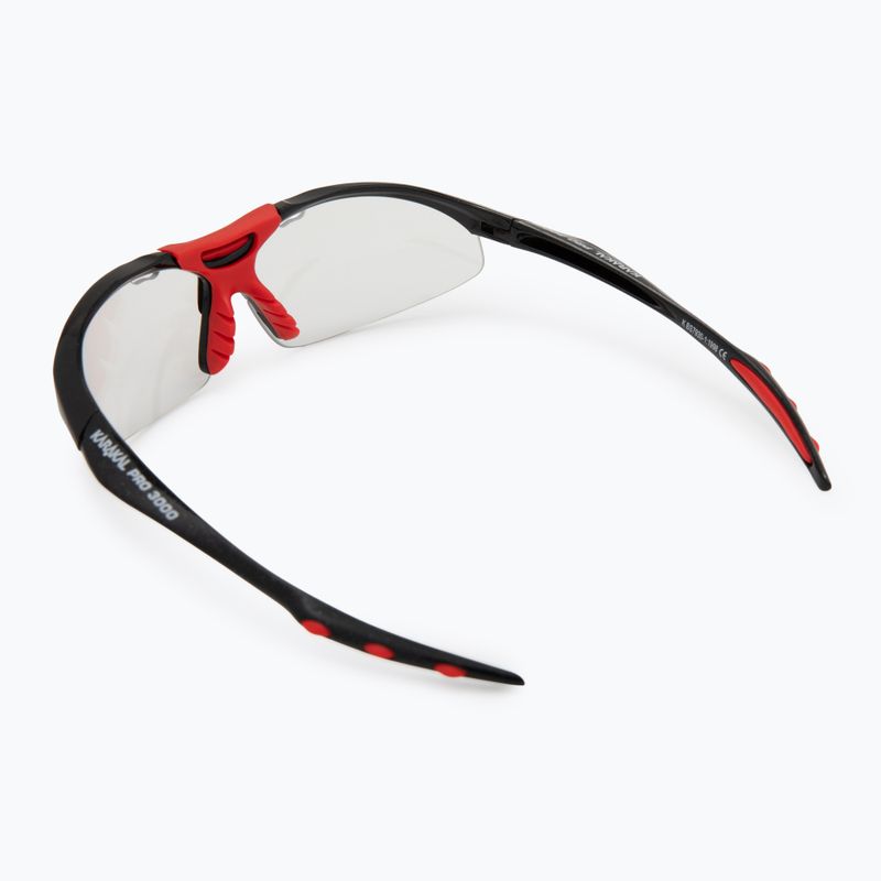 Squashové okuliare Karakal Pro 3000 black/red 2