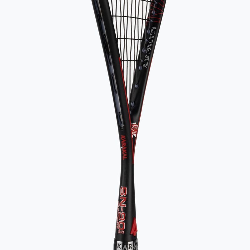 Squashová raketa Karakal SN 90 2.0 black-red KS22003 4