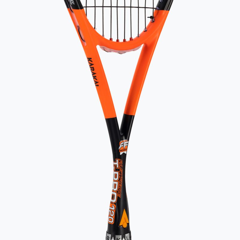 Squashová raketa Karakal T-Pro 120 oranžová a čierna KS22005 4