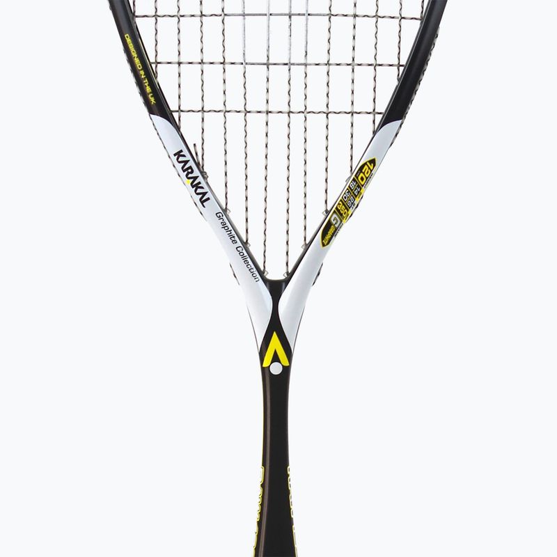 Squashová raketa Karakal Raw 120 black 4